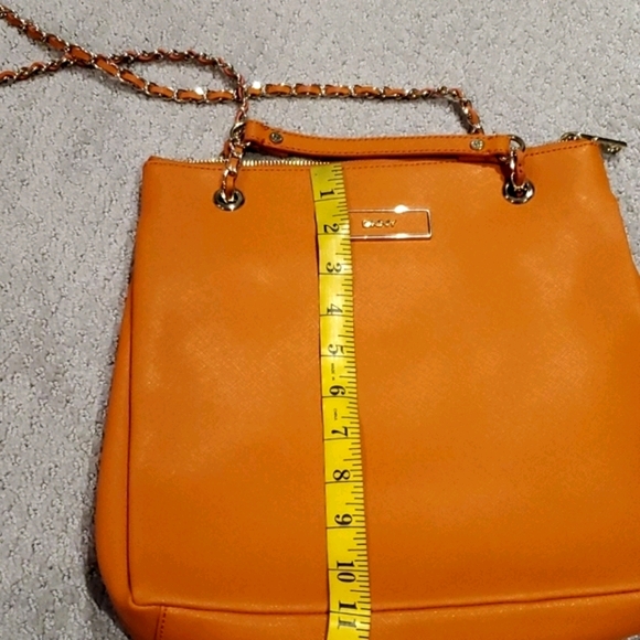 DKNY Orange Saffiano Crossbody- 2 way 🧡 - Picture 10 of 11